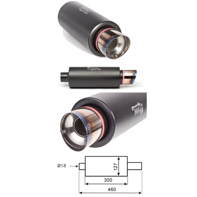 Športový výfuk MUGEN WM SPORT SILENCER
